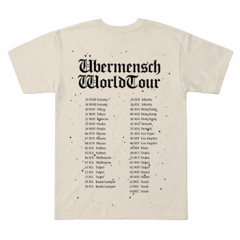 G-Dragon Ubermensch World Tour T-shirt