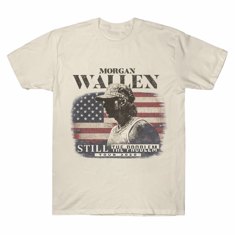 Morgan Wallen Vintage Flag Tour T-shirt
