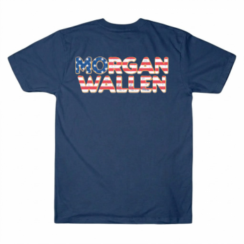 Morgan Wallen US Flag 2026 World Tour Tee