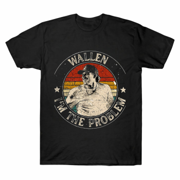 Morgan Wallen I Am The Problem Retro Circle Tee