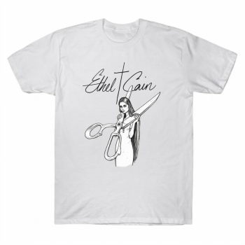 Ethel Cain Scissors Line Art Coachella Tee