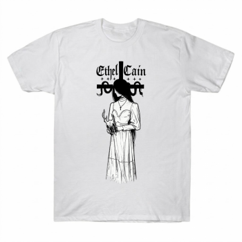 Ethel Cain Gothic Skull Cross Star Tee