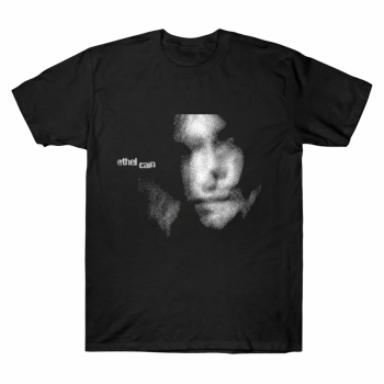 Ethel Cain Grainy Portrait Noir Star Tee