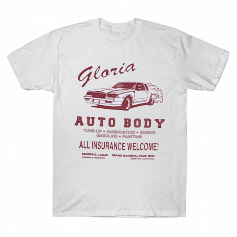 Kendrick Lamar Gloria Auto Body Tour Tee