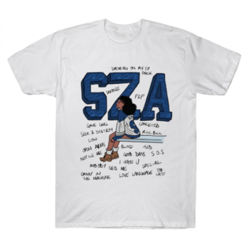 SZA SOS World Tour 2026 Glitter Nautical Tee
