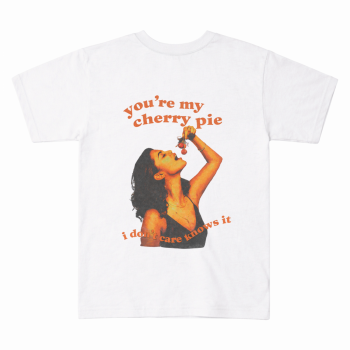 Selena Gomez Cherry Pie Retro T-shirt