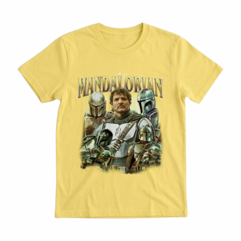 The Mandalorian And Grogu Unmasked Hero Tee