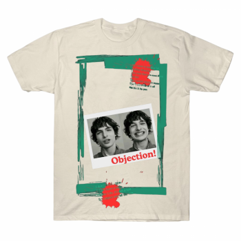 Finn Wolfhard Objection Polaroid Graphic T-shirt