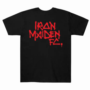 Iron Maiden Thermal Guitar Iconic Star T-shirt