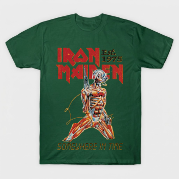Iron Maiden Somewhere In Time Iconic T-shirt