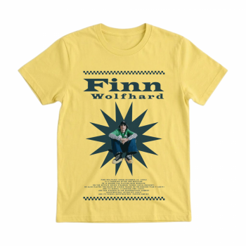Finn Wolfhard Bio Star Iconic T-shirt