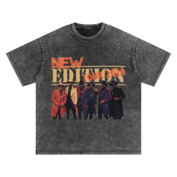 New Edition Tour 2026 Trendy Urban T-shirt