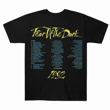 Iron Maiden Fear Dark World Tour T-shirt