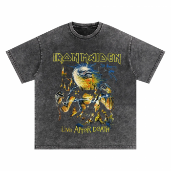Iron Maiden Live After Death Vintage T-shirt