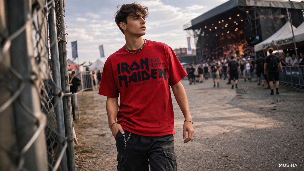 Iron Maiden Soundhouse Tapes Vintage T-shirt