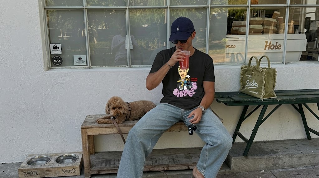 Justin Bieber Changes Motorbike Caricature Tee Lifestyle