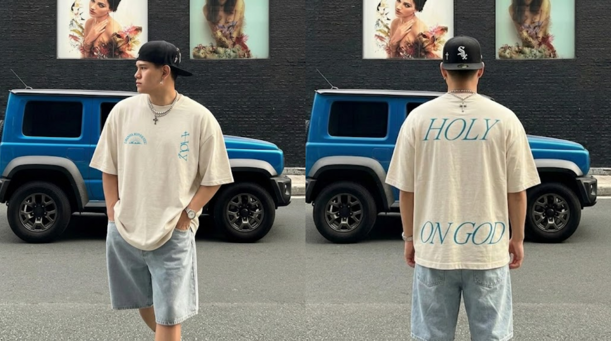 Justin Bieber Holy On God Cream Tee Lifestyle