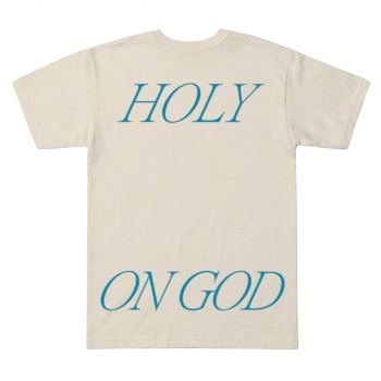 Justin Bieber Holy On God Cream Tee