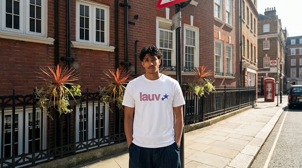 Lauv All Four Nothing Unisex Softstyle Tee Lifestyle