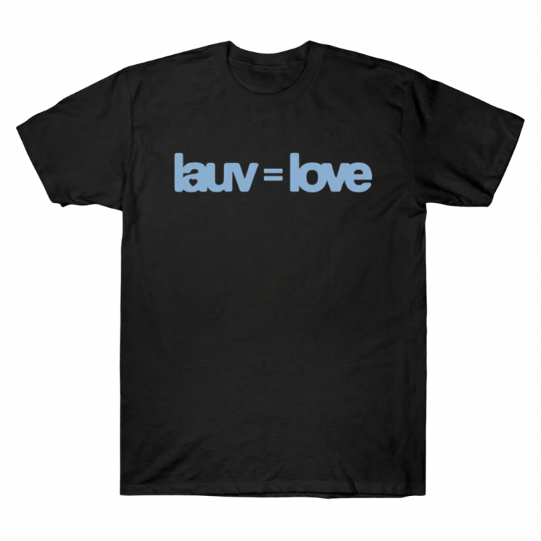 Lauv Is Love Minimalist Graphic Tee