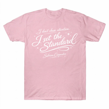 Sabrina Carpenter I Set The Standard Script Tee