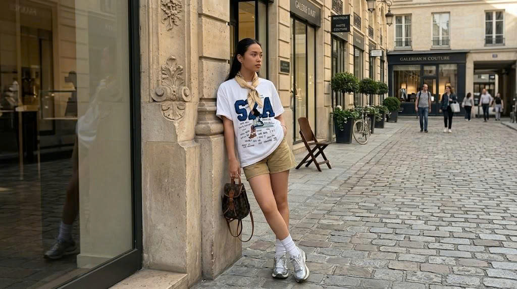 SZA SOS World Tour 2026 Glitter Nautical Tee