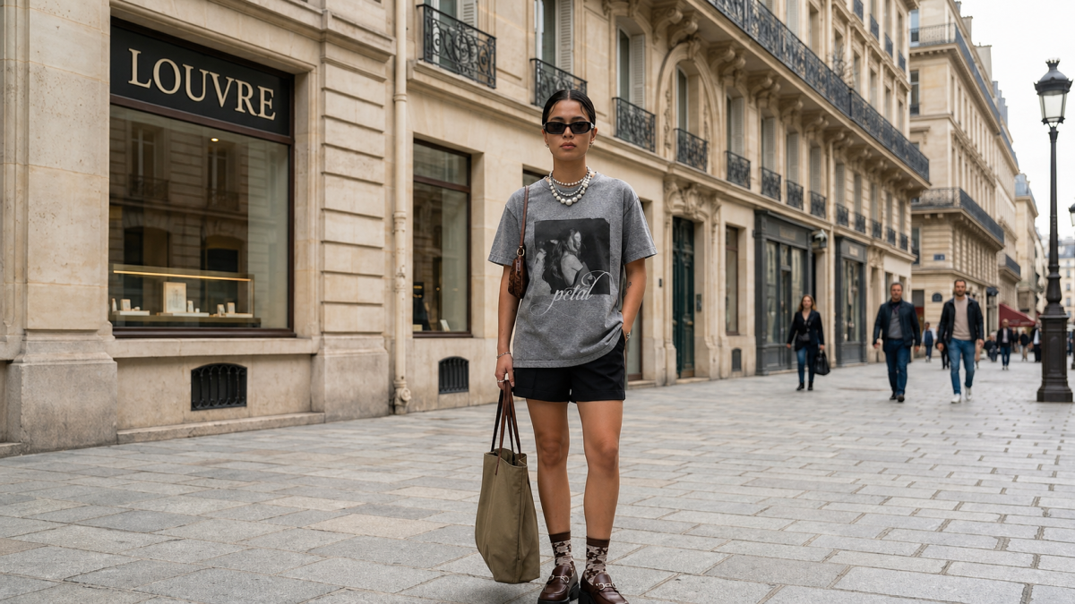 Ariana Grande Petal Album Portrait Graphic Tee