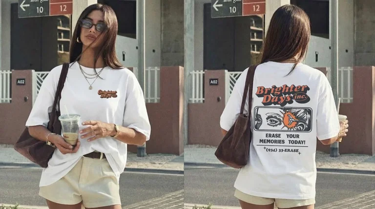 Ariana Grande Brighter Days Inc Two-Sided Tee