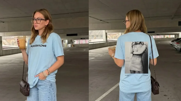 Ariana Grande Positions Two-Sided Aesthetic Tee