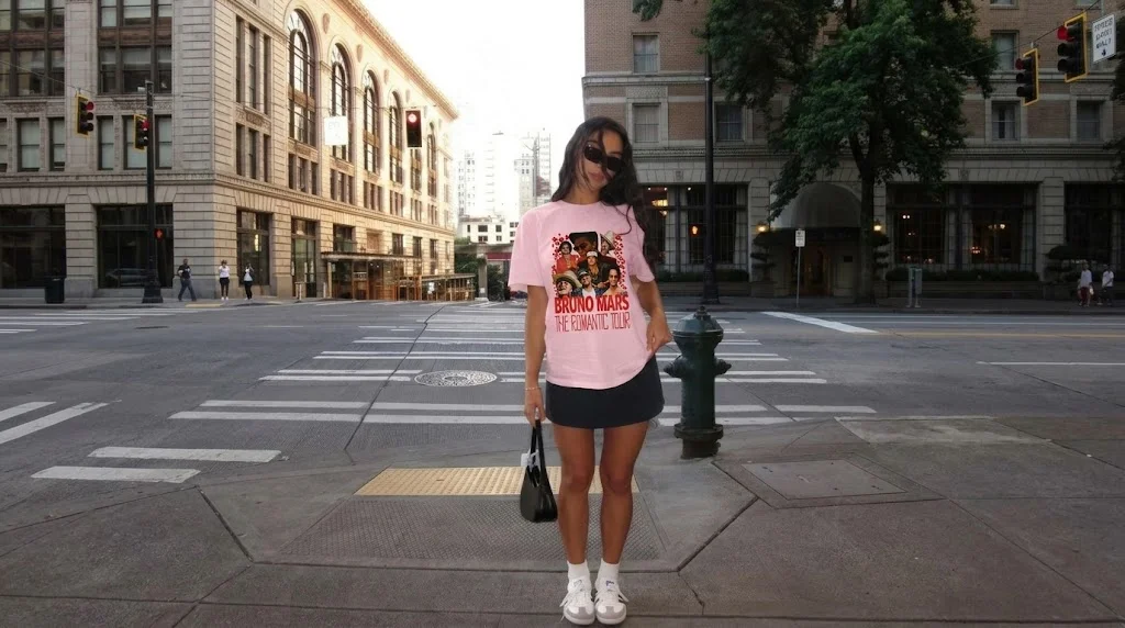 Bruno Mars The Romantic Tour Heart Collage Tee 4 Bruno Mars The Romantic Tour Heart Collage Tee