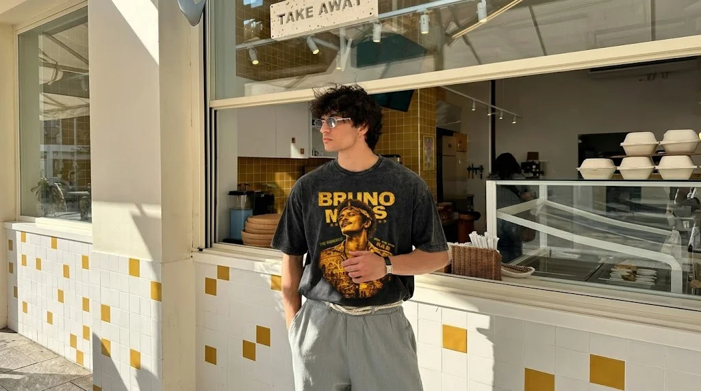 Bruno Mars The Romantic Vintage Wash Tee