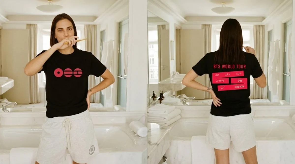 BTS World Tour Reunion Signature Two-Sided Tee