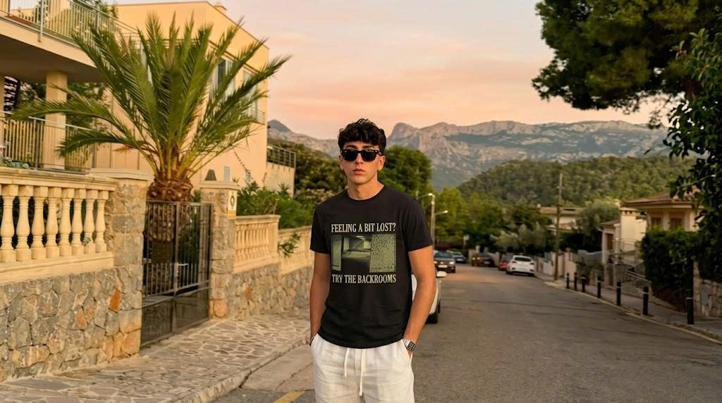 The Backrooms Feeling Lost Try Space Tee