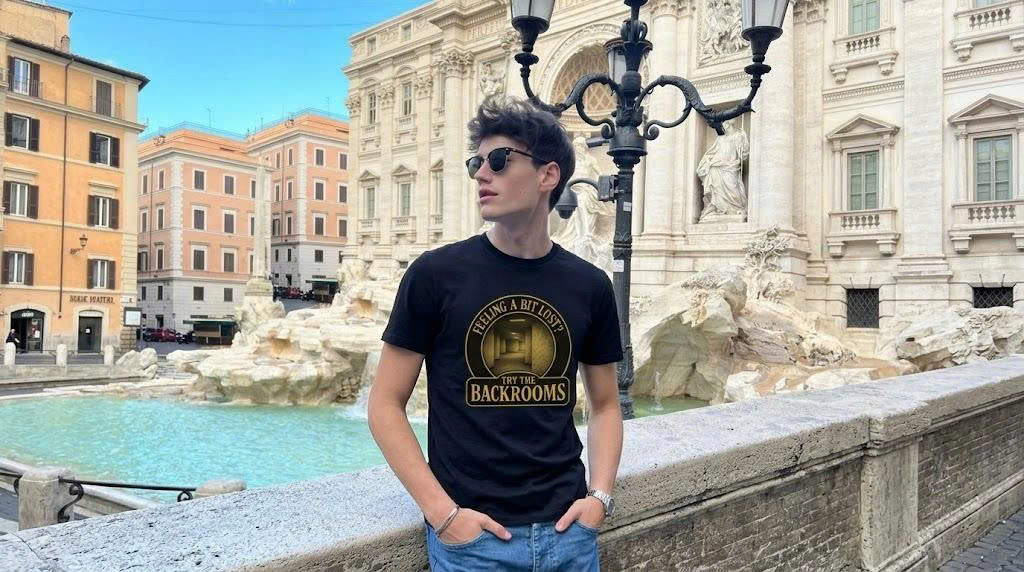 The Backrooms Found Footage Vibe Trendy Tee