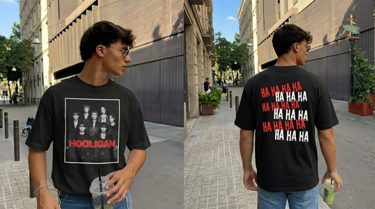 BTS Hooligan Arirang Era Two-Sided Tee 4 BTS Hooligan Arirang Era Two-Sided Tee