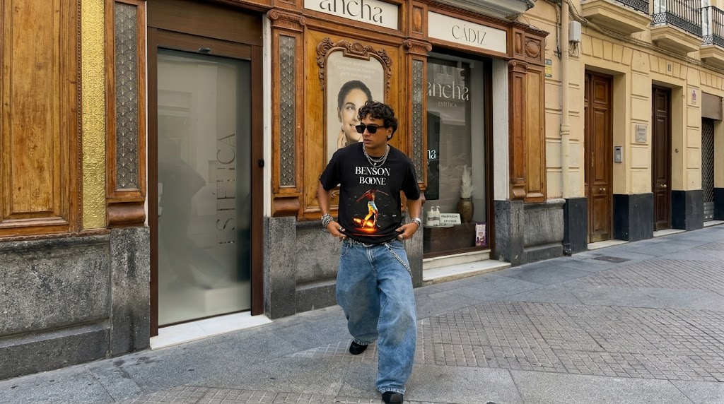 Benson Boone Fireworks N Rollerblades Tee