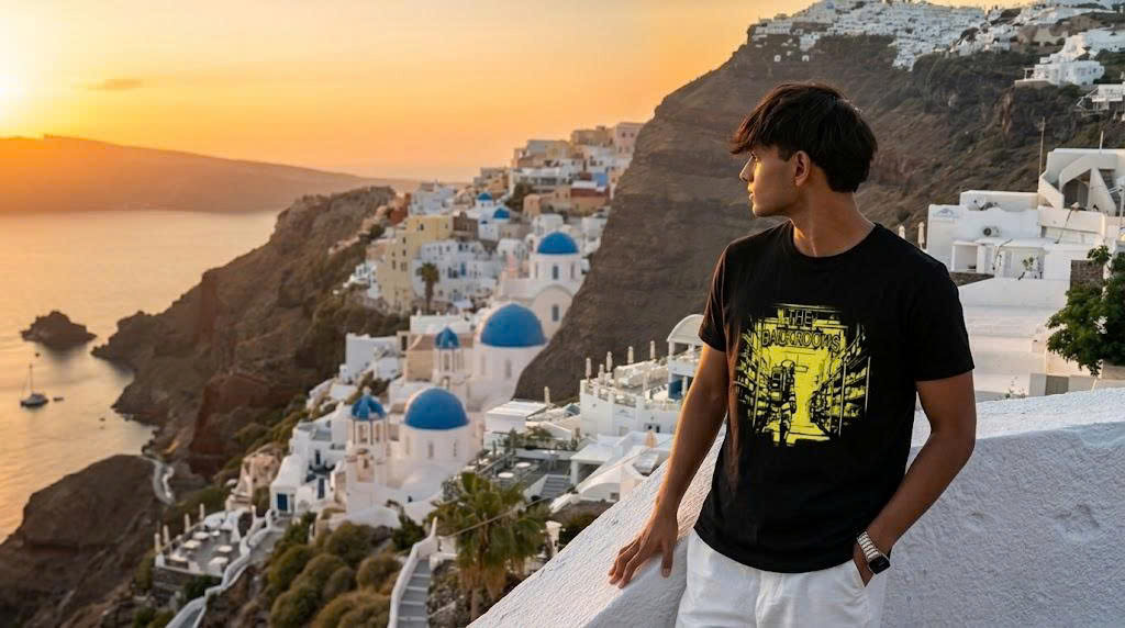 The Backrooms Explorer Cinematic Logo Tee