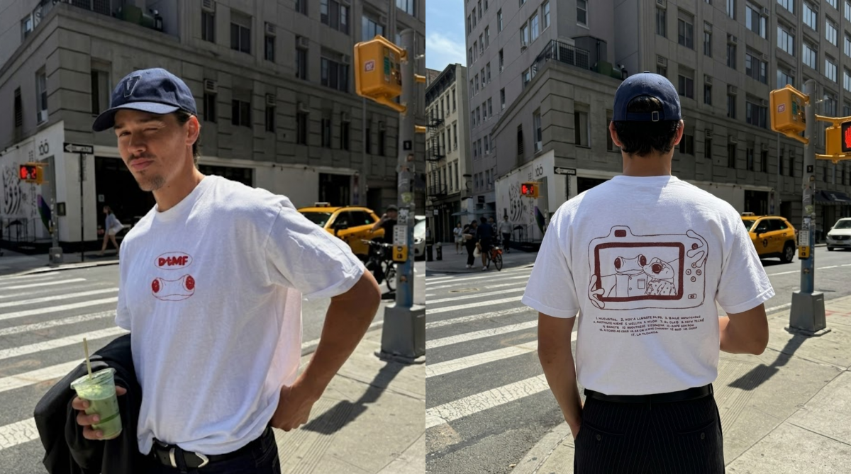 Bad Bunny DTMF Frog Camera Graphic Tee