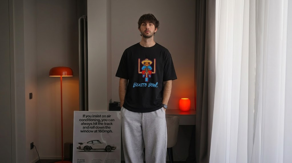 Bad Bunny Benito Bowl Frog Mascot Graphic Tee