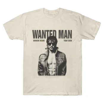 Benson Boone Wanted Man Tour Vintage Tee