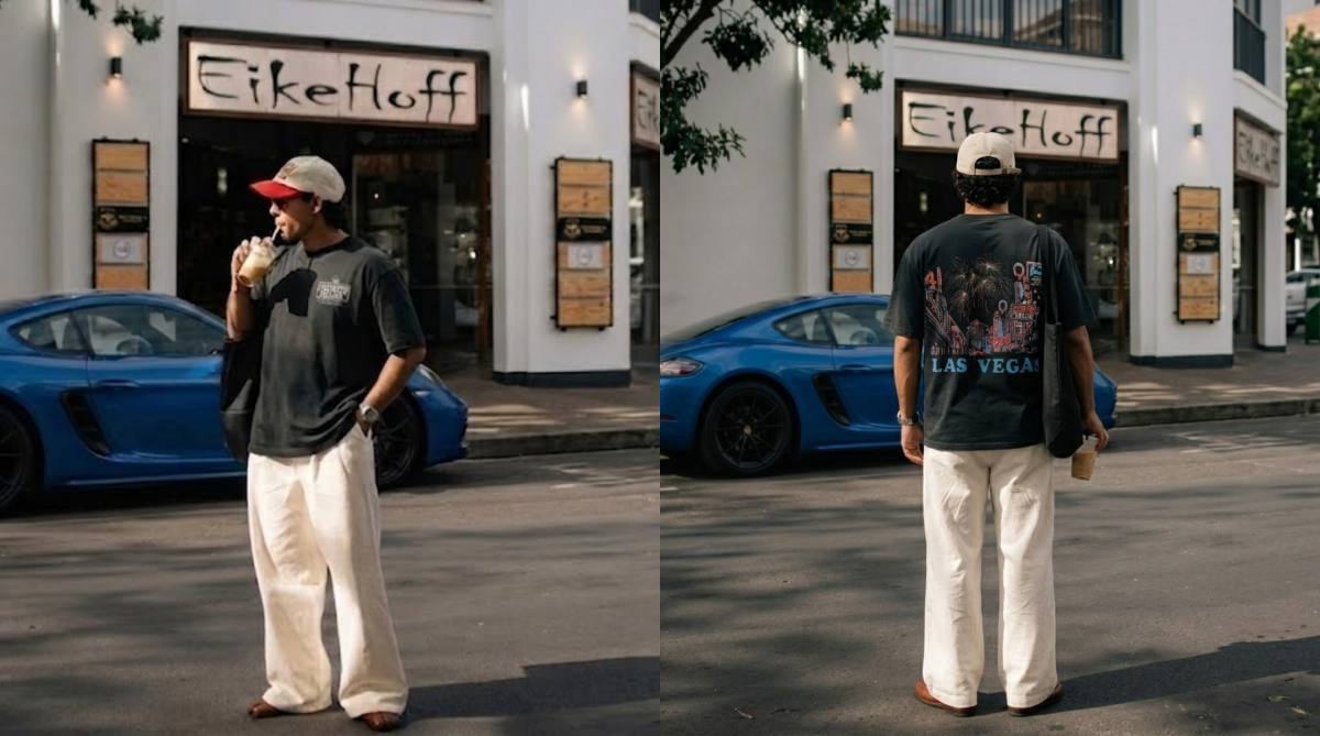 Justin Bieber Troubadour Cherry Saloon Tee