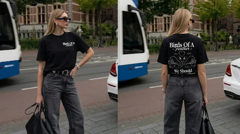 Billie Eilish Birds Of A Feather Two-Sided Graphic Tee