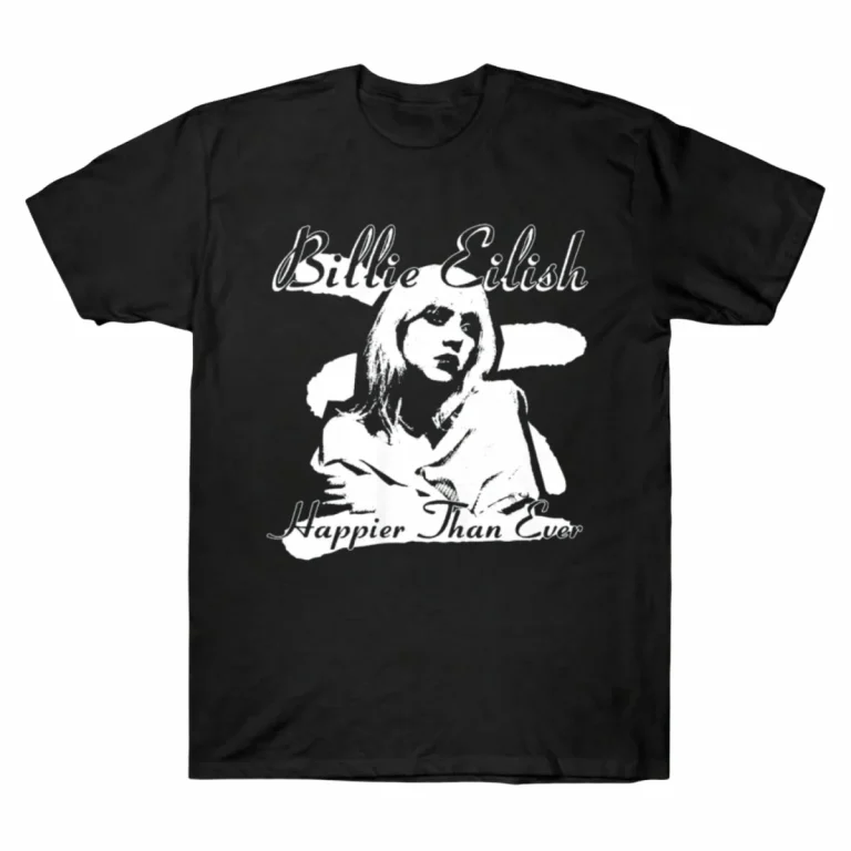 Billie Eilish Happier Than Ever Vintage Tee 8