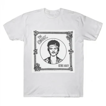 Bruno Mars The Romantic Framed Sketch Tee