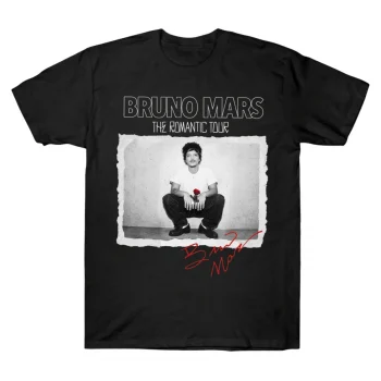 Bruno Mars The Romantic Tour Signature Tee