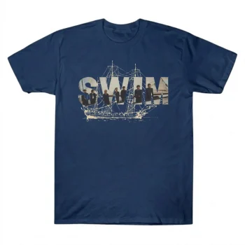 BTS SWIM Nautical Ship Graphic T-Shirt