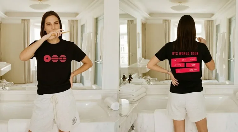 BTS World Tour Reunion Signature Two-Sided Tee