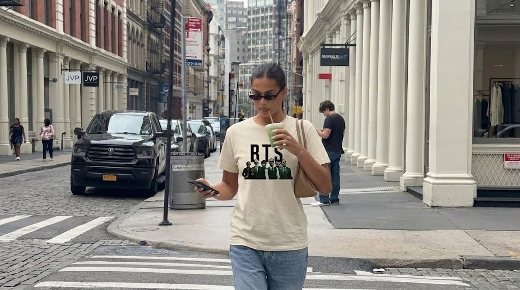 BTS Arirang MV Cinematic Suit Graphic Tee