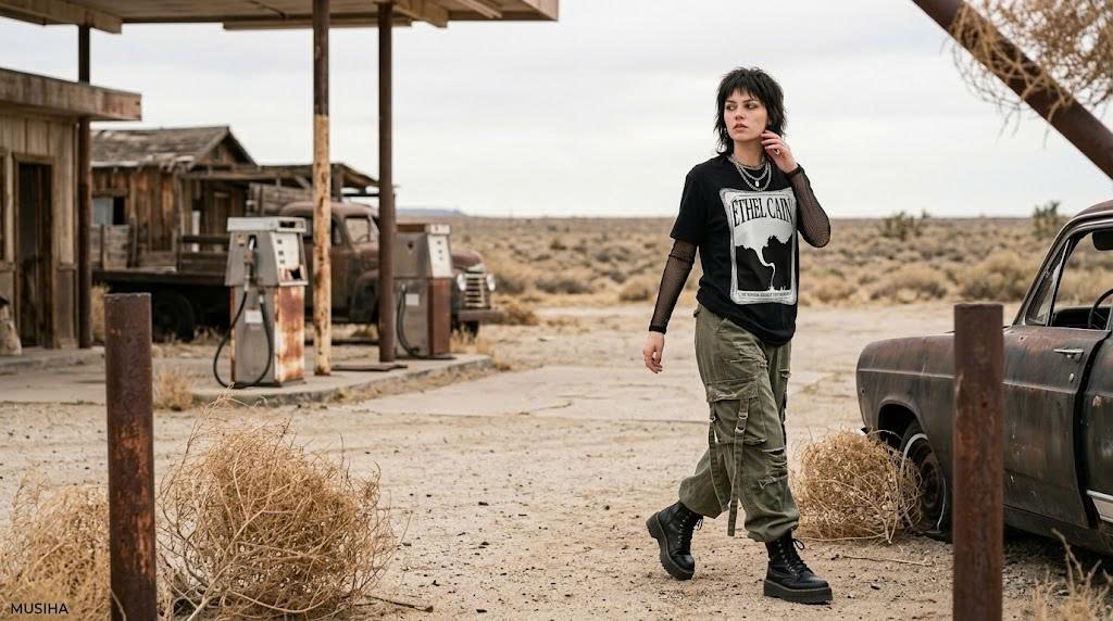 Ethel Cain Regret Forever Iconic Star Tee