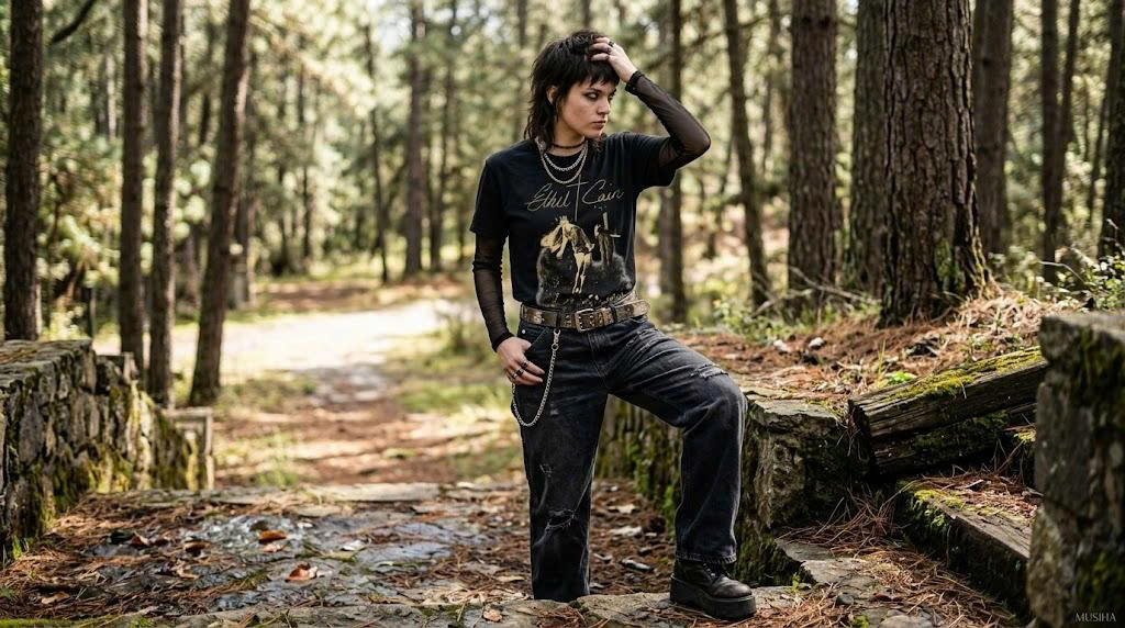 Ethel Cain Regret Forever Noir Aesthetic Tee